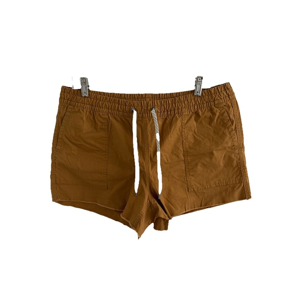 EUC VUORI VINTAGE RIPSTOP WOMEN’S SHORTS Camel tan SIZE L